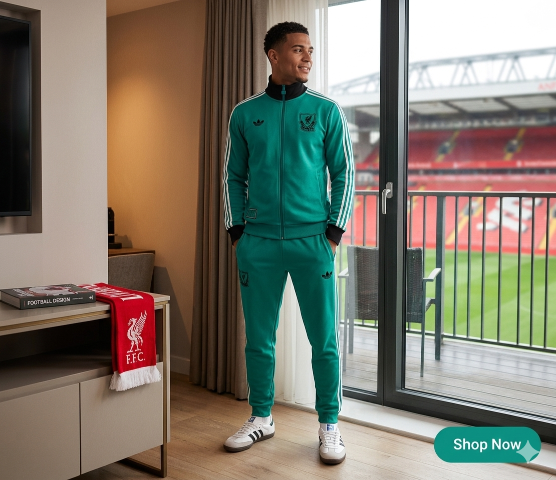 LVP 2025/26 Green Full-Zip Tracksuit Set (PRE-ORDER – Monthly Drop) - Image 3