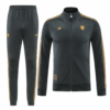 Manchester United 2025/26 Grey Full-Zip Tracksuit Set – PRE-ORDER (20–25 Day Delivery)