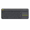 Logitech K400+ Wireless Touch Keyboard with Touchpad | Smart TV & PC Control