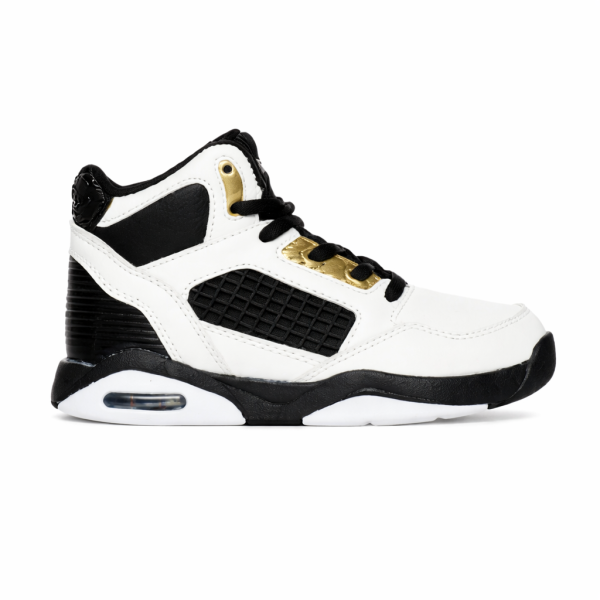 Shaq Bankshot White Black Gold Men’s Sneakers – Limited Stock | Fast SA Delivery - Image 4