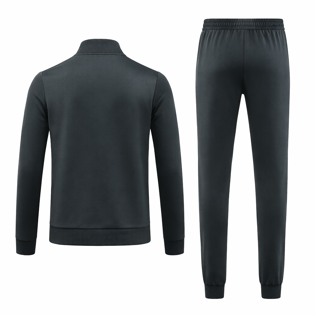 Manchester United 2025/26 Grey Full-Zip Tracksuit Set – PRE-ORDER (20–25 Day Delivery) - Image 3