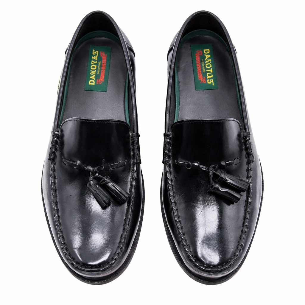 Dakotas Tommy Hi-Shine Moc – Black | Genuine Leather Smart Loafer (Limited Stock) - Image 2