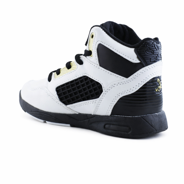 Alternative view of Shaq Bankshot White Black Gold Men’s Sneakers – Limited Stock | Fast SA Delivery