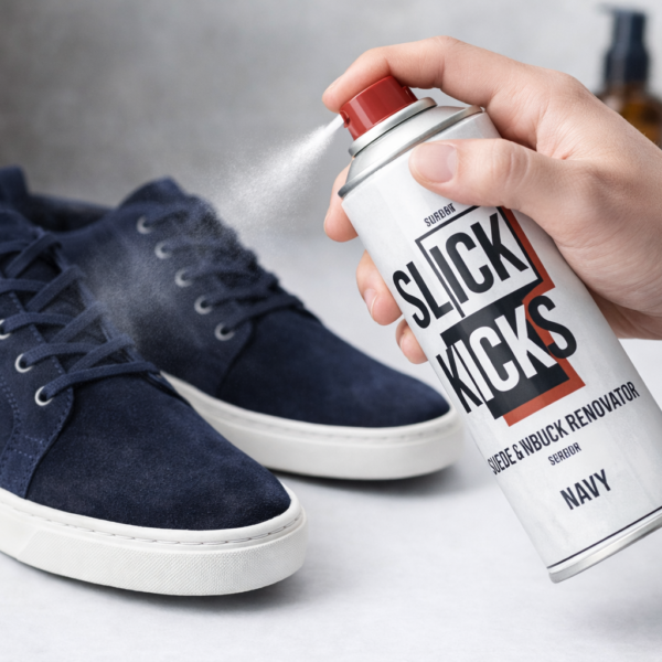 Alternative view of Slick Kicks Suede & Nubuck Renovator Spray – Navy