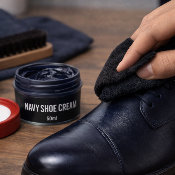 Alternative view of Slick Kicks Polish Cream – Navy (50ml)