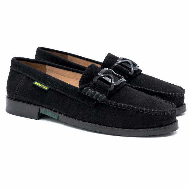 Dakotas GIO Casual Leather Loafer – Black