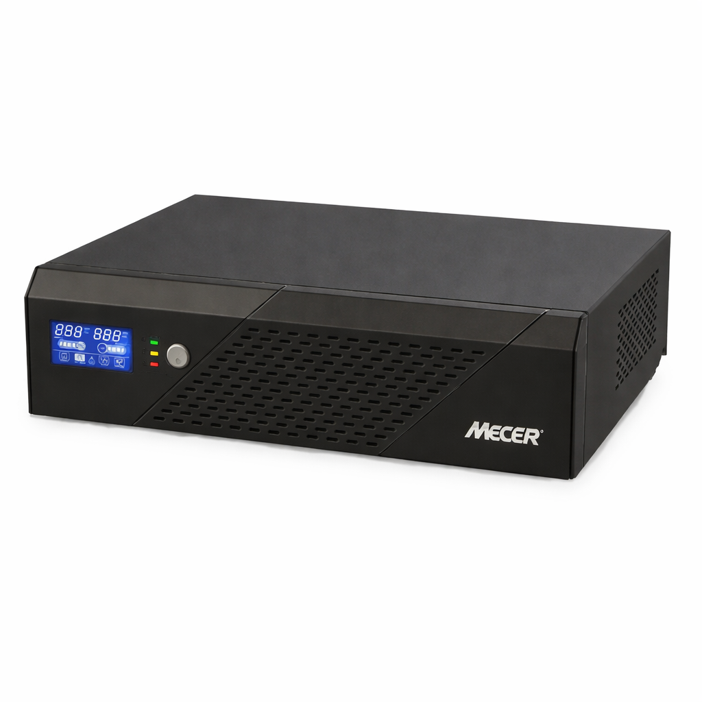 Mecer 2400VA 1440W 24V Inverter – Load Shedding Backup Power Solution with AVR & LCD Display