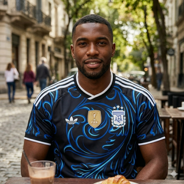 Alternative view of Argentina 2026/27 Away Jersey – Black Edition (PRE-ORDER – Monthly Shipment)