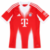 Bayern Munich Kids 2025/26 Home Jersey (Pre-Order) | Monthly Drop – Ships 20th–25th SA