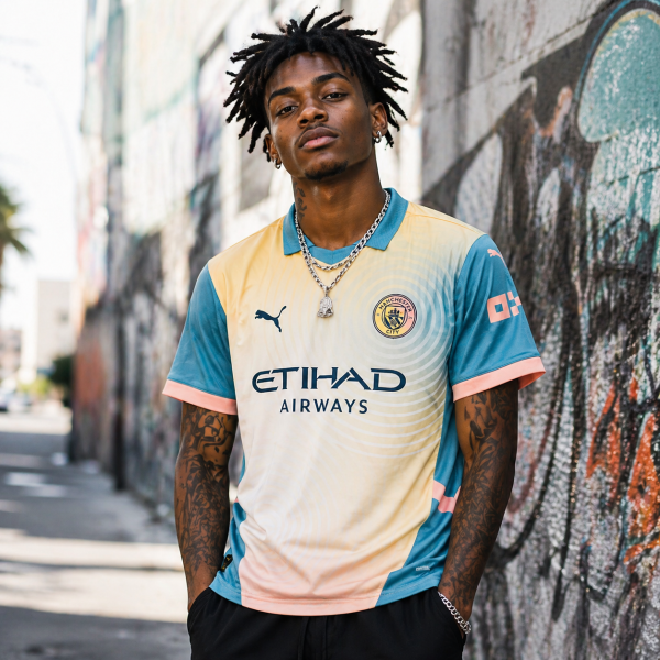 Alternative view of Manchester City 2024/25 Fourth Jersey – Pre-Order | Monthly Bulk Delivery