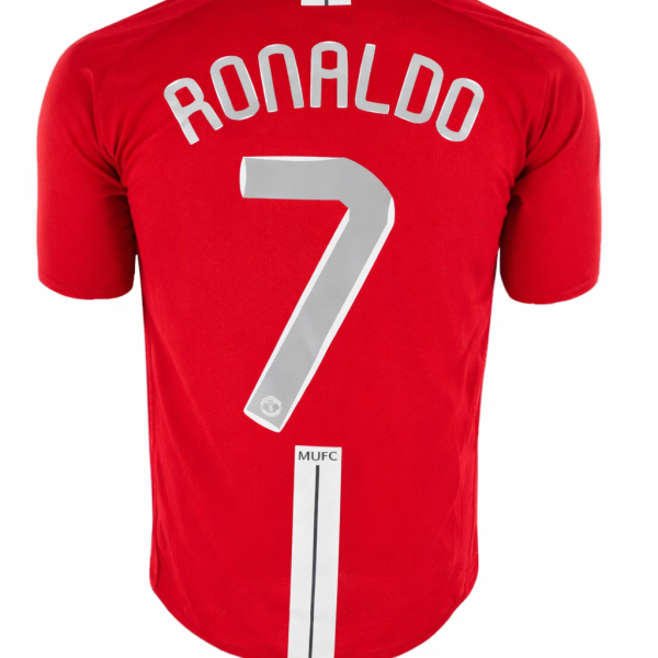 Alternative view of Manchester United 2008 UCL Final Jersey – PRE-ORDER (Monthly Order Shipment 20–25)