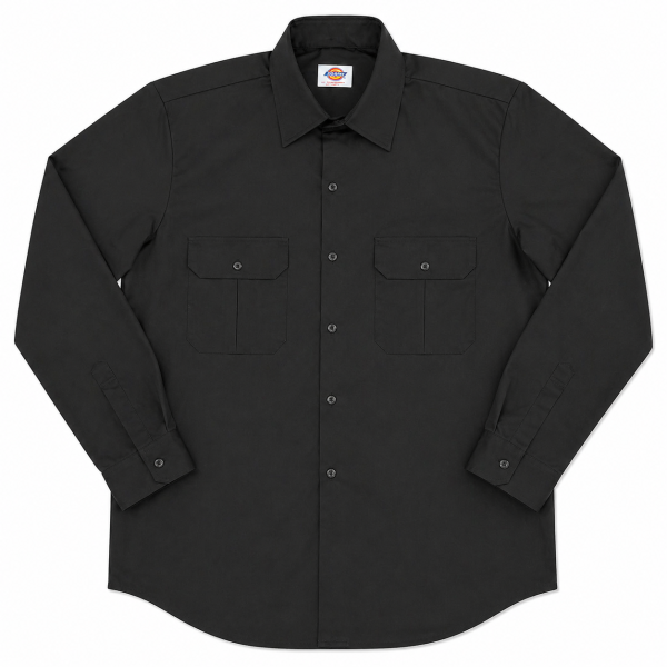 Dickies 847 Men’s Cotton Shirt – Black