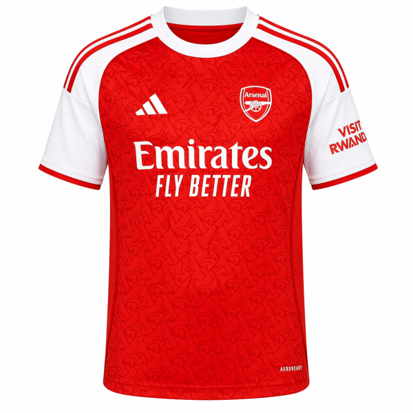 Arsenal Kids 2025/26 Home Jersey – Custom Name Available (PRE-ORDER | 20–25 Day Delivery SA)