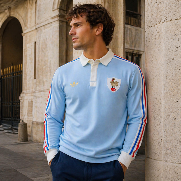 Alternative view of France Rugby Heritage 120 Years Anniversary Jersey – PRE-ORDER (Limited Edition)