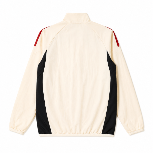 Alternative view of Liverpool 2025/26 Cream Windbreaker Jacket – Pre-Order
