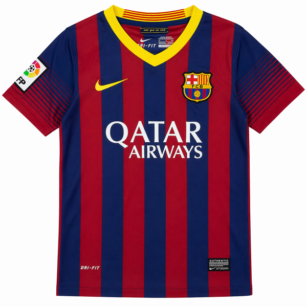 Barcelona Kids 2013/14 Home Jersey – Retro(PRE-ORDER | 20–25 Day Delivery SA)