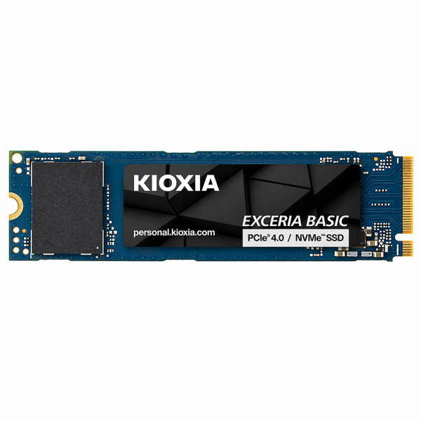 Kioxia Exceria Basic 1TB NVMe SSD (M.2 2280 PCIe 4.0) – 6600MB/s | Internal Solid State Drive