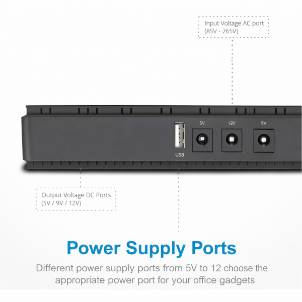 Solarix 10400mAh Micro UPS – Router & Fibre Backup (3–4 Hours Load Shedding) - Image 6