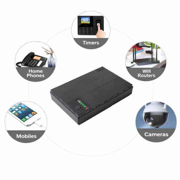 Solarix 10400mAh Micro UPS – Router & Fibre Backup (3–4 Hours Load Shedding) - Image 4