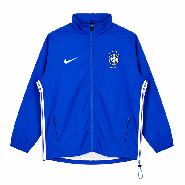 Brazil 1998 Blue Retro Windbreaker Jacket (PRE-ORDER – Vintage Drop)