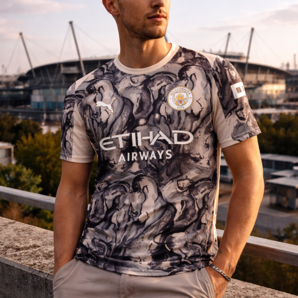 Alternative view of Manchester City 2025/26 Year of the Horse Jersey – PRE-ORDER (Monthly Drop)