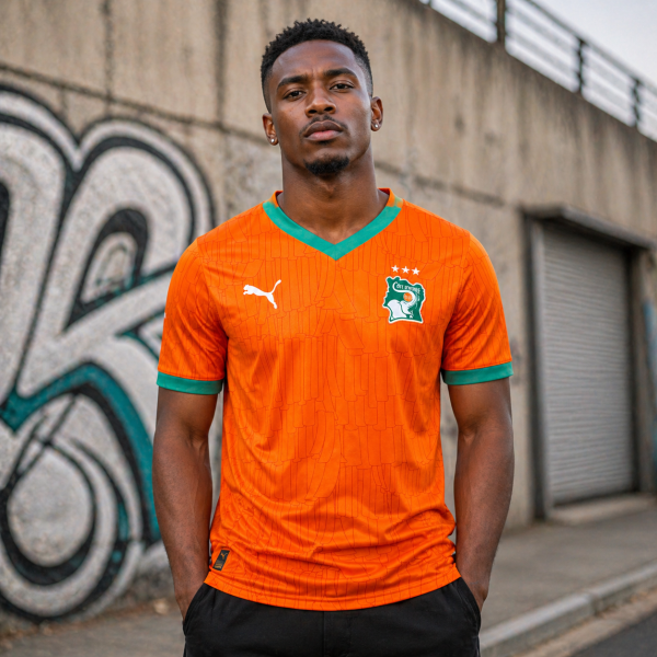 Alternative view of Ivory Coast 2025/26 Home Jersey – Pre-Order | Monthly Bulk Delivery