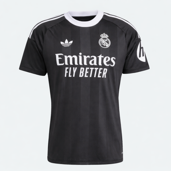 Real Madrid 2025/26 GK Black Jersey – PRE-ORDER (Monthly Drop)