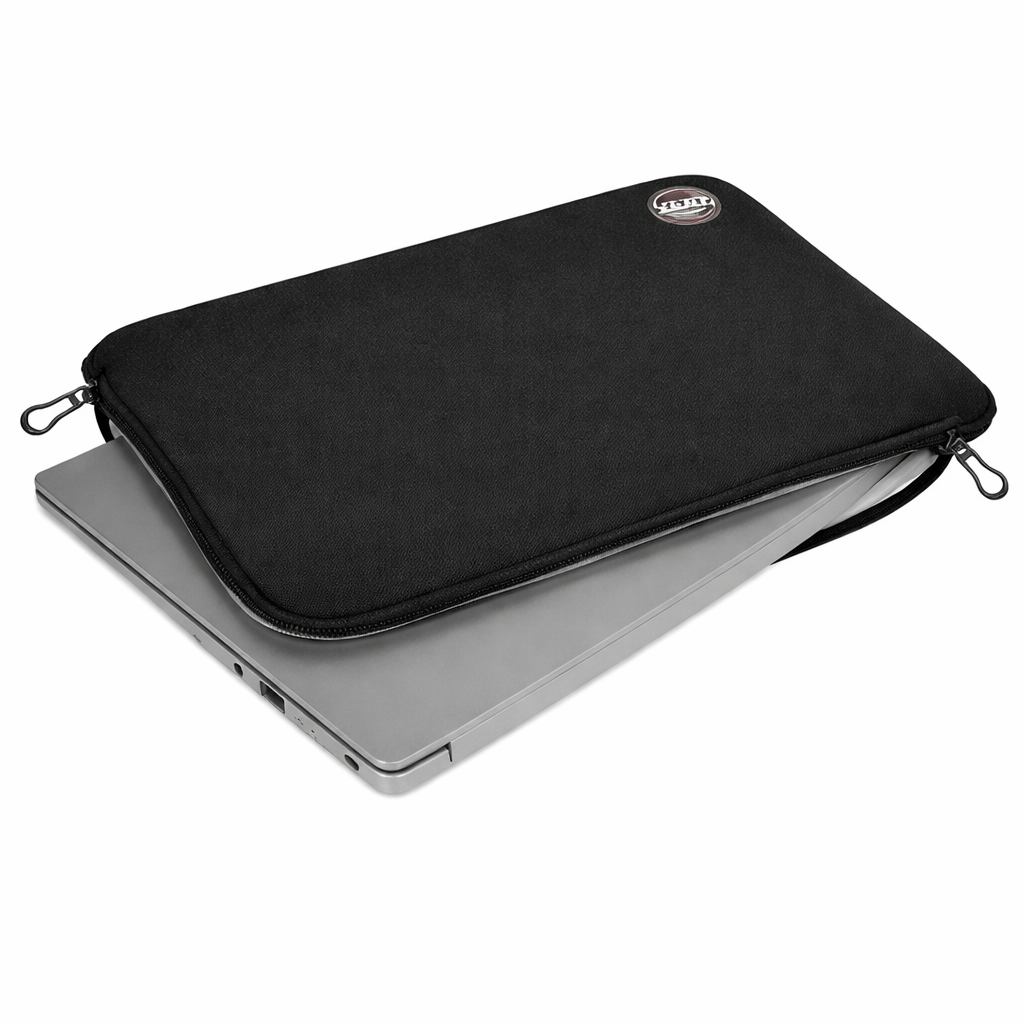 Port Designs Torino II 15.6" Laptop Sleeve Case – Slim Protective Notebook Cover (Black) - Image 3
