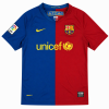 Barcelona Kids 2008/09 Home Jersey – Messi Era Half & Half (PRE-ORDER | 20–25 Day Delivery SA)