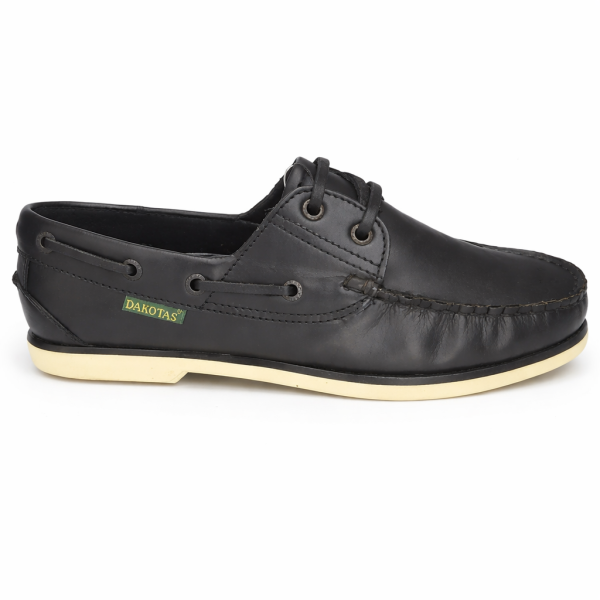 Dakotas Black Boat Shoe – Size 9 (Last Pair)