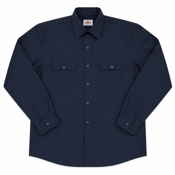 Dickies 847 Men’s Cotton Shirt – Navy