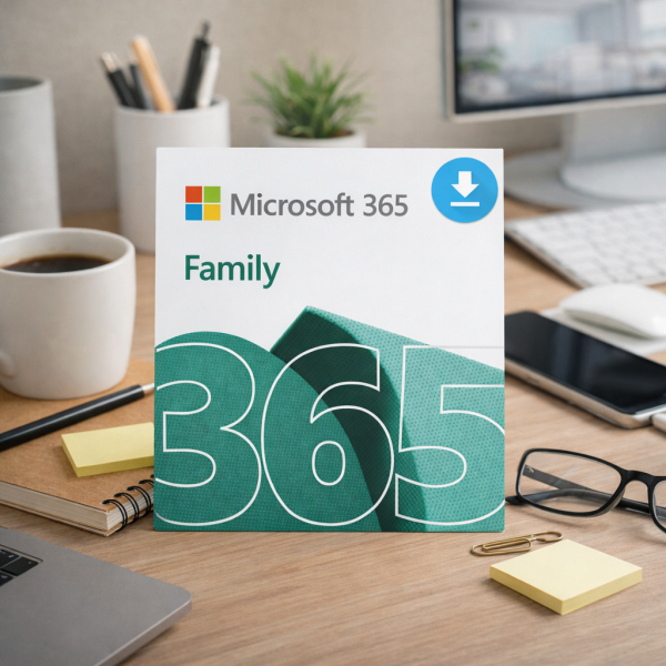 Alternative view of Microsoft 365 Family Edition with Copilot – 12 Month Subscription | Up to 6 Users | Word, Excel, PowerPoint