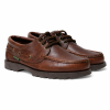 Dakotas Ted Casual Shoe – Genuine Leather Boat Shoe (Oatmeal)