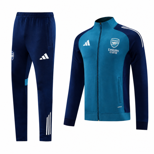 Arsenal 2026/27 Teal Full-Zip Tracksuit Set – Pre-Order