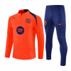 Barcelona 2025/26 Orange T90 Half-Zip Tracksuit Set – PRE-ORDER