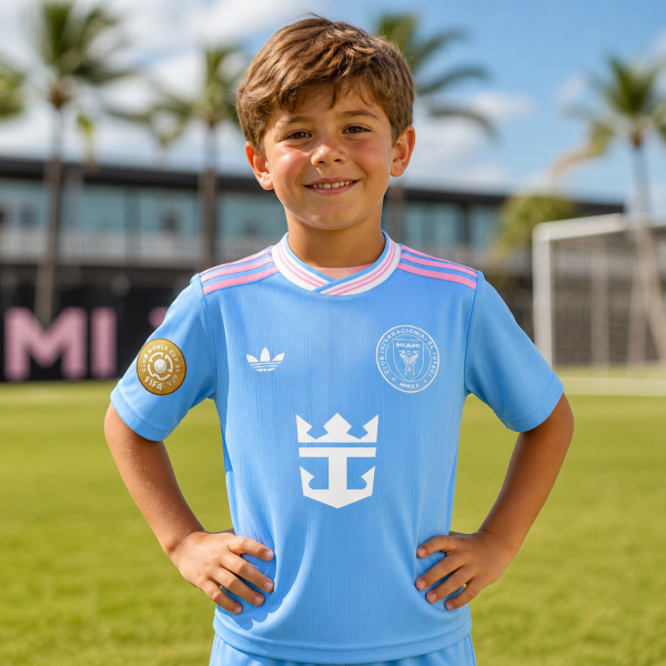 Alternative view of Inter Miami Kids 2025/26 Third Jersey – Pre-Order