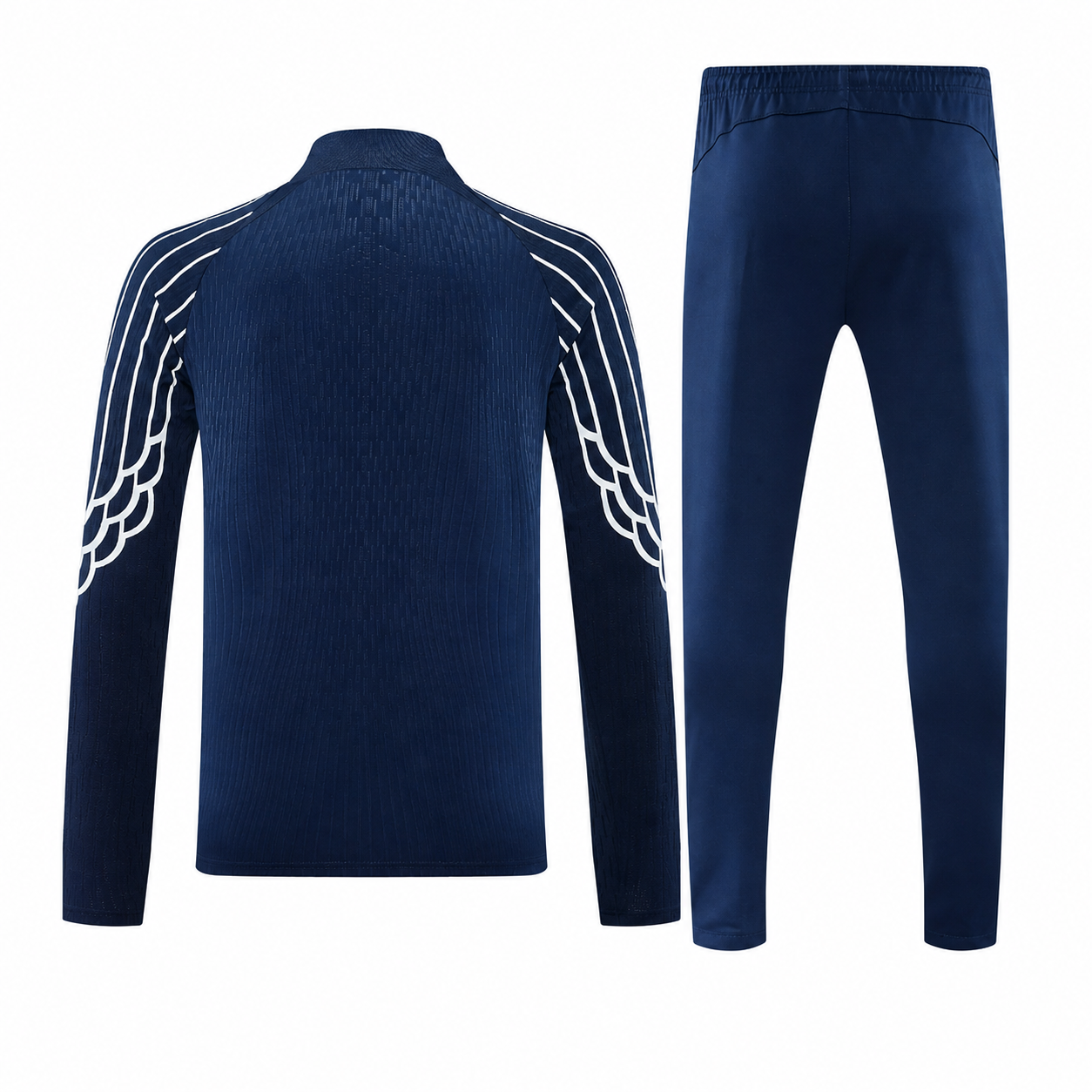 PRE-ORDER Paris 2025/26 Navy Half-Zip Training Tracksuit Set - Image 3