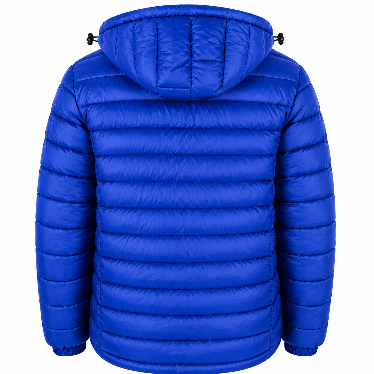 Lee Cooper Men’s Blue Puffer Jacket – Hooded Winter Essential - Image 3