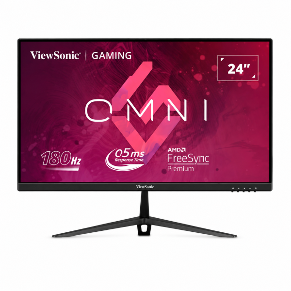 ViewSonic VX2428 24” FHD 180Hz Gaming Monitor – FreeSync Premium