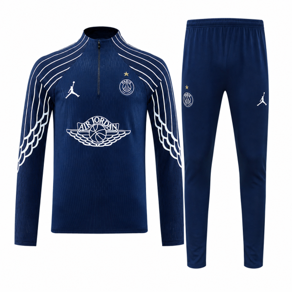 PRE-ORDER Paris 2025/26 Navy Half-Zip Training Tracksuit Set
