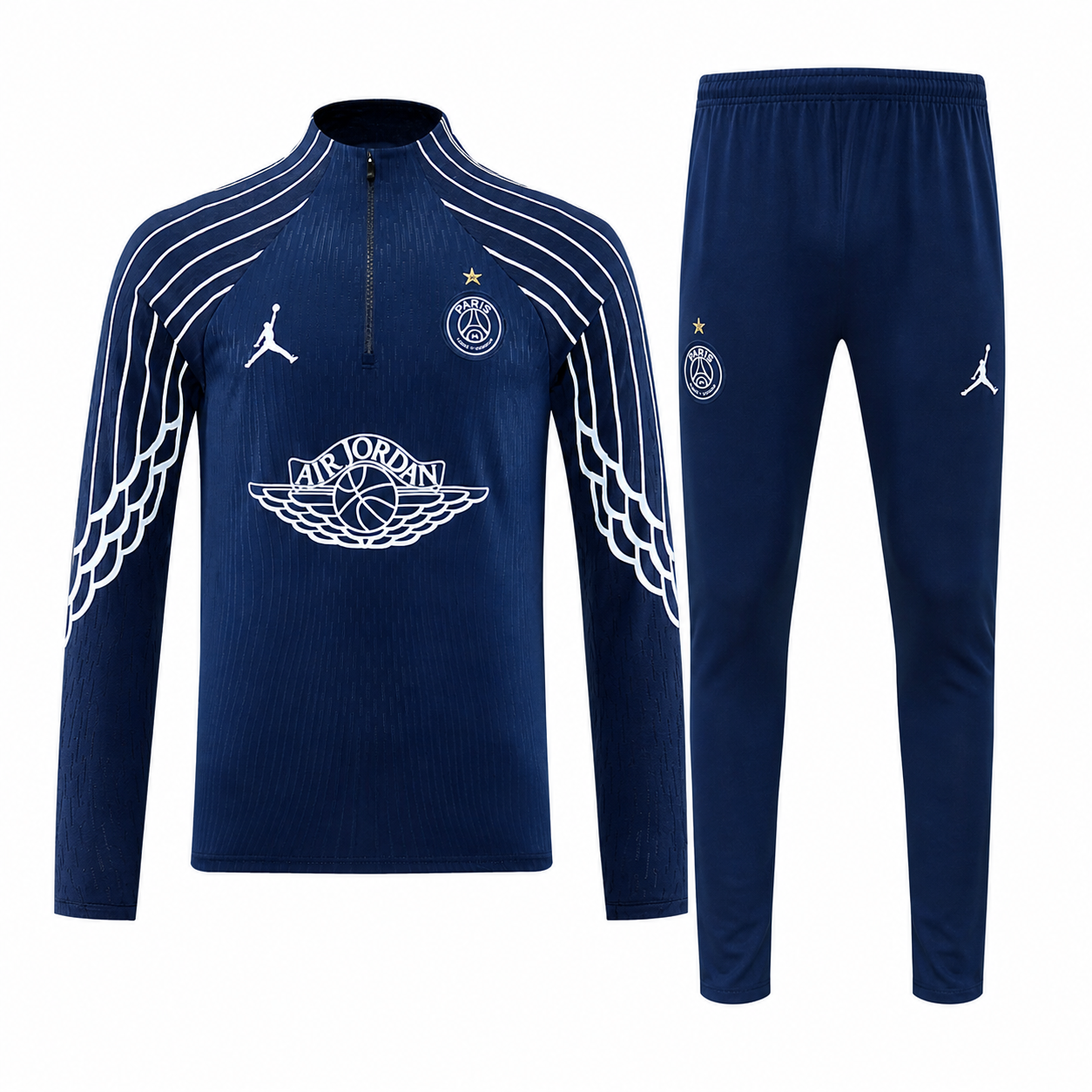 PRE-ORDER Paris 2025/26 Navy Half-Zip Training Tracksuit Set