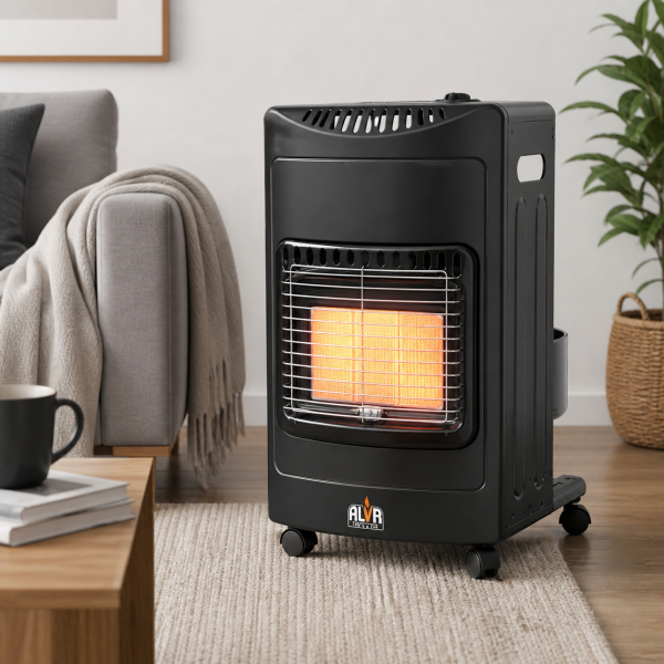 Alternative view of Alva GH312 3 Ceramic Panel Infrared Gas Heater Large – 4.2kW LPG Heater