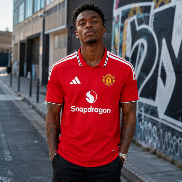 Alternative view of Manchester United 2026/27 Home Fan Version Jersey – Limited Monthly Pre-Order