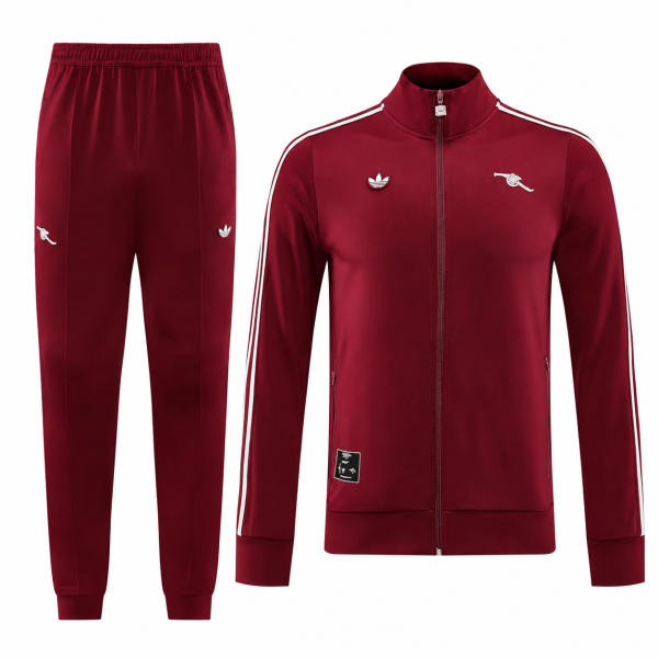 Arsenal 2026/27 Maroon Full-Zip Tracksuit Set – PRE-ORDER