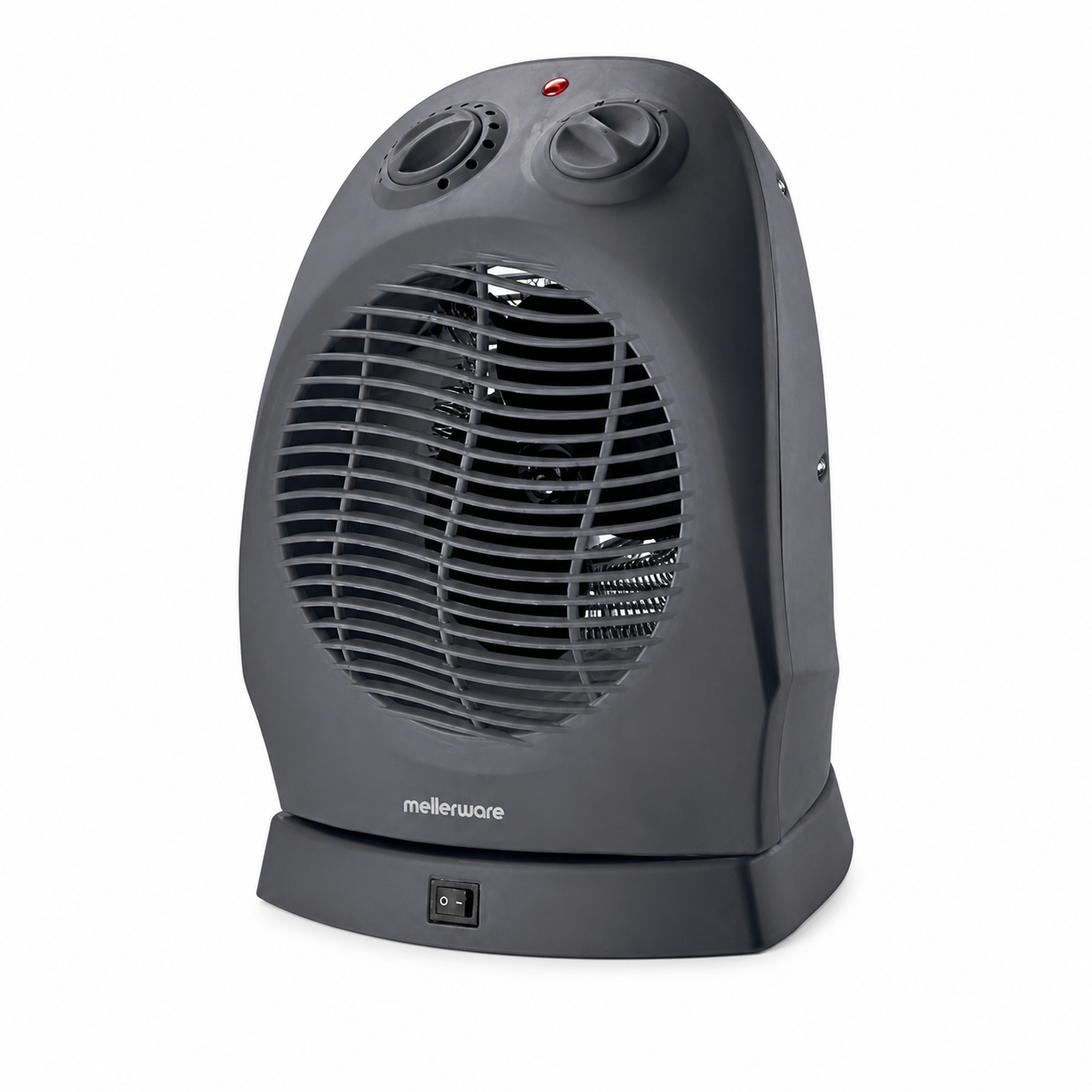 Mellerware 35220GT Oscillation Fan Heater – 2000W Graphite