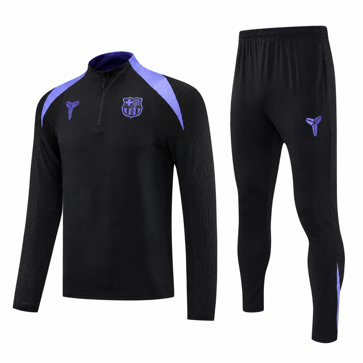 Barcelona 2025/26 Black Mamba Half-Zip Tracksuit Set – PRE-ORDER