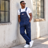 Samson M Club Dungaree – Indigo Denim Overall