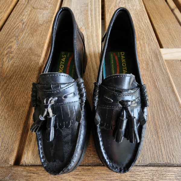 Dakotas Black Tassel Loafer – UK 3 | Shop Soiled | No Returns