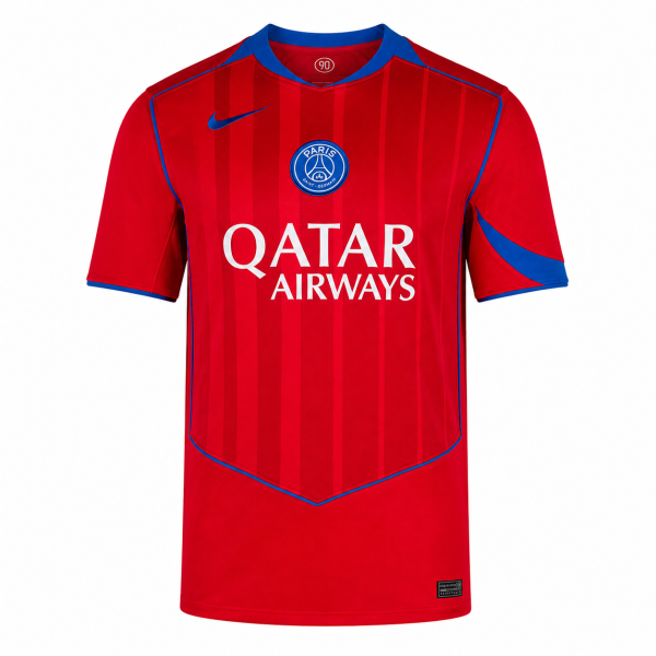 PRE-ORDER Paris 2025/26 Third Jersey – Red Football Shirt