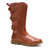 Caterpillar Notion Buckle British Tan Leather Ladies Boot